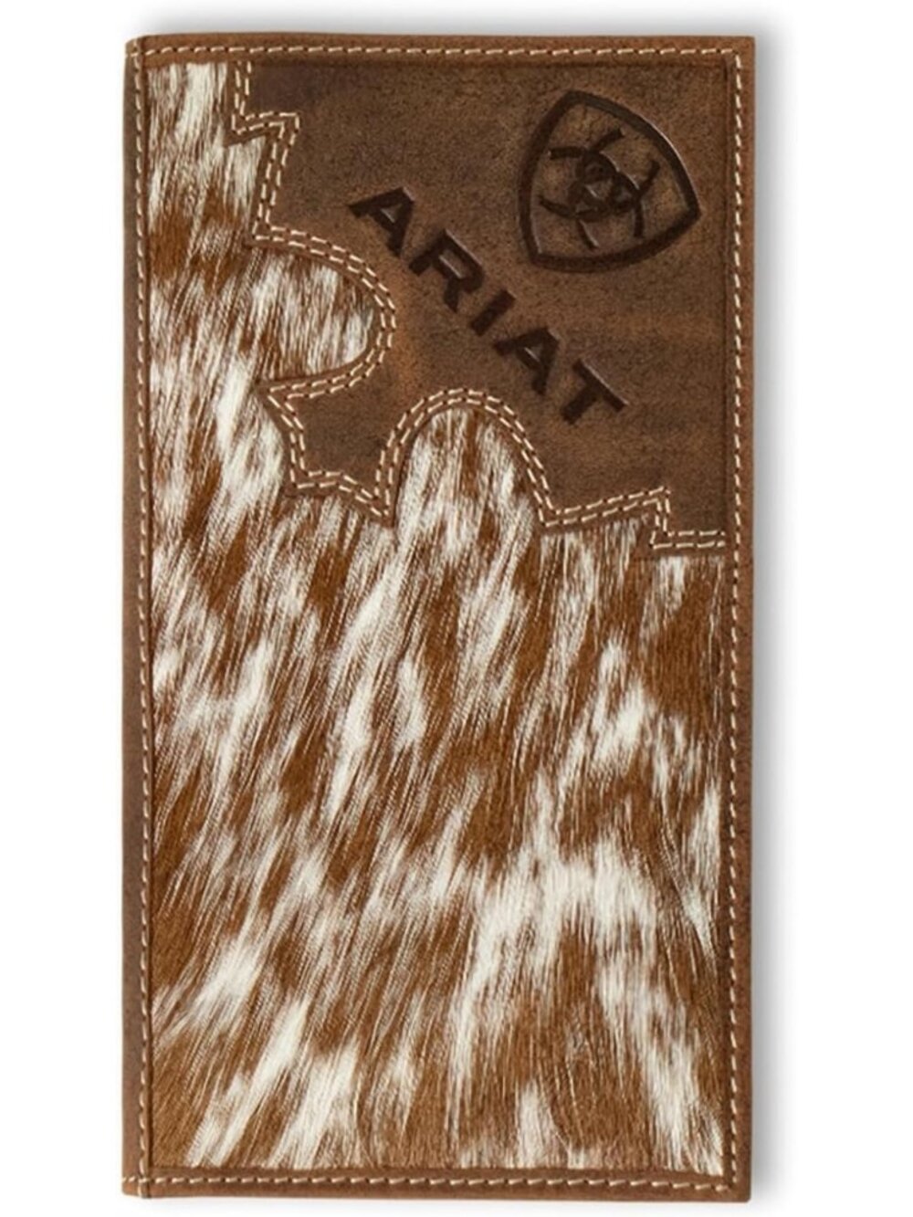 Stylish Brown Calf Hair Rodeo Wallet | Chic Western Accessory for Everyday Use